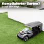 Preview: Terramow V600 mit Garage, Mähroboter, smarter Rasenroboter für 600 m², Gartenpflege ohne Begrenzungskabel